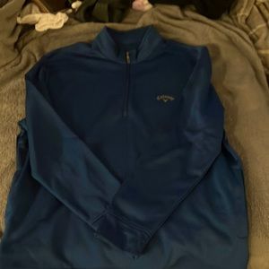Navy callaway quarter zip
